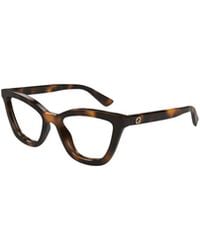 Gucci - Eyewear Cat-Eye Frame Glasses - Lyst