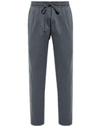 Dolce & Gabbana - Logo Plaque Drawstring Track Pants - Lyst