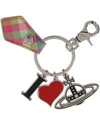 Vivienne Westwood - I Heart Orb Keyring - Lyst