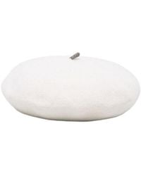 Brunello Cucinelli - Monili-Chain Slip-On Beret - Lyst