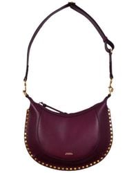 Isabel Marant - Naoko Logo Printed Crossbody Bag - Lyst