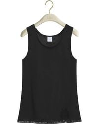 Dior - Médaillon Embroidered Tank Top - Lyst