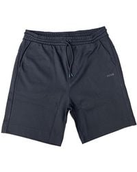 BOSS - Elastic Waist Shorts - Lyst