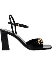 Gucci - Simple High-Heeled Sandals - Lyst