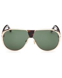 Tom Ford - Logo Logo Sunglasses - Lyst