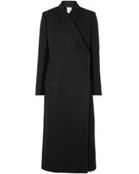 Calvin Klein - Freya Wool And Silk-Blend Coat - Lyst