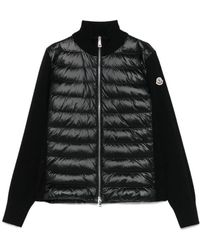 Moncler - Long-Sleeved Down Jacket - Lyst