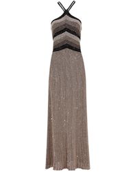 D.exterior - Halter Neck Dress - Lyst