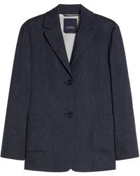 Max Mara - 'S Derna Single-Breasted Long-Sleeved Jacket - Lyst