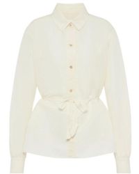 Maison Margiela - Tie-Waist Button Shirt - Lyst