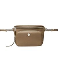 Tory Burch - Mini Pebbled-Leather Belt Bag - Lyst