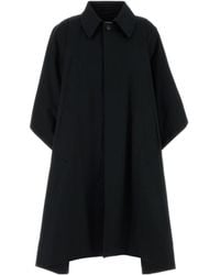 MM6 by Maison Margiela - Water-Repellent Gabardine Trench Coat - Lyst
