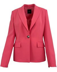 Pinko - Single Buttoned Tailored Blazer - Lyst