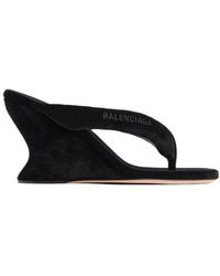 Balenciaga - Gaeta Wedge Thong - Lyst