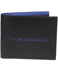 Off-White c/o Virgil Abloh - Quote Bookish Bifold Leather Wallet - Lyst