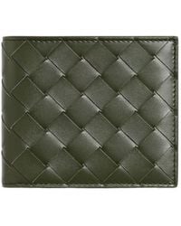 Bottega Veneta - Intrecciato Bi-Fold Wallet - Lyst