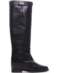 Via Roma 15 - Padlock Knee-High Boots - Lyst