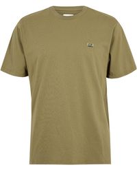 C.P. Company - Simple Crew Neck Shortsleeve Top - Lyst