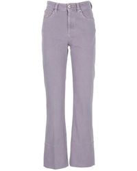 Brunello Cucinelli - Pressed-Crease Loose-Fit Jeans - Lyst