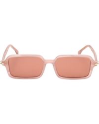 Fendi - Geometric Frame Sunglasses - Lyst