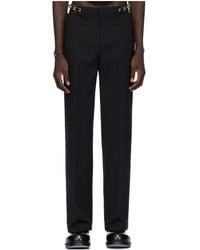 Dion Lee - Chain-Link Wool-Blend Tailored Trousers - Lyst