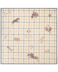 Loro Piana - Horsey Foulard 60 X 60 - Lyst