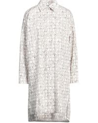 Max Mara - Colorful Long-Sleeve Shirt Dress - Lyst