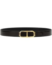 Tom Ford - T-Logo Reversible Belt - Lyst