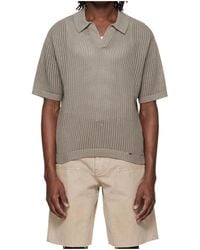 Represent - Beverly Short-Sleeved Knit Polo Shirt - Lyst