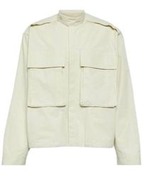Jil Sander - Oversized Cotton Jacket - Lyst