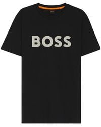 BOSS - Print T-Shirt - Lyst