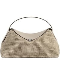TOTEME - Twist-Lock Fastening Leather Tote Bag - Lyst