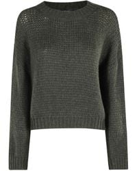 Roberto Collina - Crew Neck Knitwear - Lyst