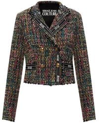 Versace Jeans Couture - Double-Breasted Casual Jacket - Lyst