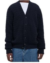 Bottega Veneta - Intrecciato Wool Cardigan - Lyst