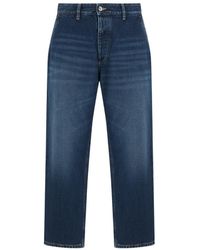 ICON DENIM - Straight-Leg Five-Pocket Jeans - Lyst