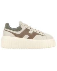 Hogan - H-Stripe Low-Top Sneakers - Lyst