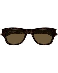 Saint Laurent - Eyewear Square-Frame Sunglasses - Lyst