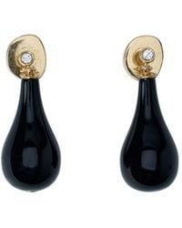 TOTEME - Totême Dropped Embellished Earrings - Lyst