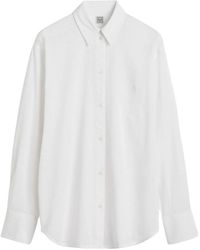 TOTEME - Classic Buttoned Shirt - Lyst