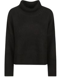 Soft Goat - Ribbed Turtleneck Knitwear - Lyst