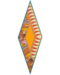 Ferragamo - Ferragamo Giada Triangle Scarf - Lyst