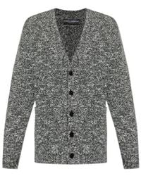 Dolce & Gabbana - V-Neck Knitted Cardigan - Lyst