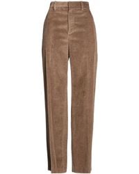 Brunello Cucinelli - Solid Color Casual Trousers - Lyst