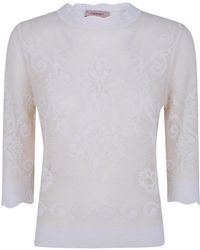 Twinset - Jacquard Jumper - Lyst