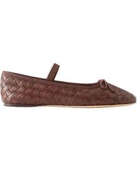 Loeffler Randall - Woven Leather Ballet Flats - Lyst