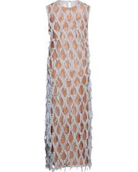 Maison Margiela - Dual Color Sleeveless Dress - Lyst