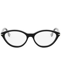 Fendi - Eyewear Cat-Eye Frame Glasses - Lyst