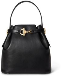 Ralph Lauren - Lauren Medium Leather Bucket Bag - Lyst