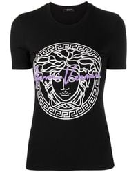 Versace - Medusa Head Motif T-Shirt - Lyst